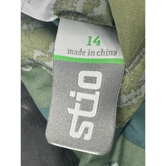 Stio Second Light Windshell Jacket Boys 14 Camo Topo Print Blue Ultralight - Picture 11 of 11